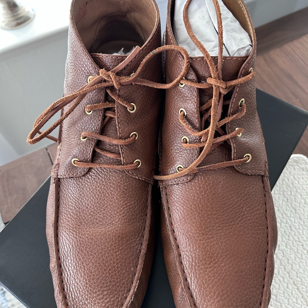 Marc Joseph New York SoHo Tan Leather Booties